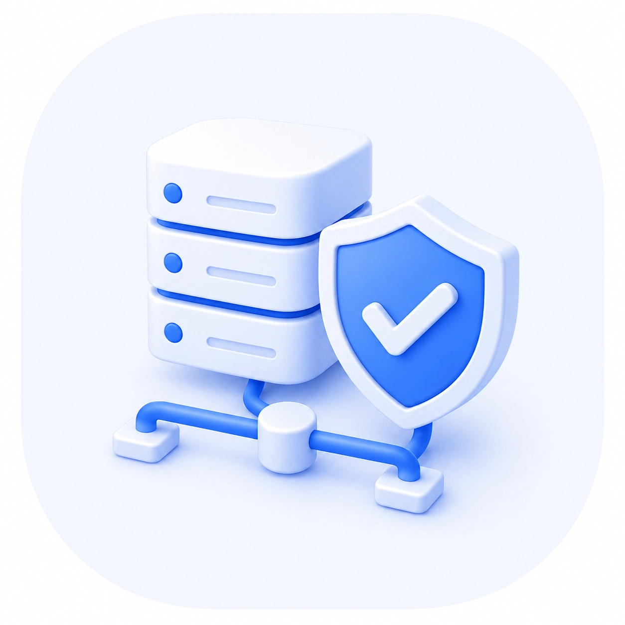 Systems and security background icon
